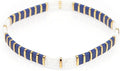 Sonateomber Tila Flat Beaded Stretch Bracelets for Women, Trendy Unique Colorful Square Beads Handmade Stack Bracelet Friendship Accessories Fashion Jewelry Gift