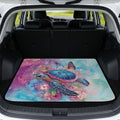 Pink Marble Sea Turtle Heavy Duty Trunk Mat 29"x39" by Darisoco