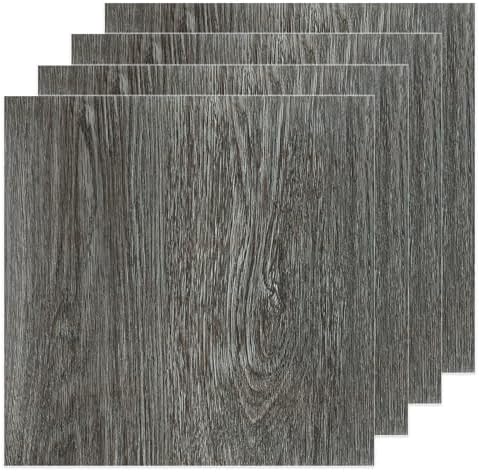 AKOLAFE 12x12 Inch Peel and Stick Floor Tile Wood Grain Series by AKOLAFE