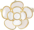 Flower Brooch for Women Rhinestone Flower Brooch Pins Floral Brooches Jewelry Gift for Mom Wife