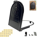 Mailbox Door Repair Kit 6 1/4 Inch, Heavy Duty Galvanized Steel Mailbox Door by Unknown