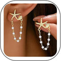 Starfish Earrings for Women Gold Sea Shell Earrings Summer Beach Vacation Outfits for Women