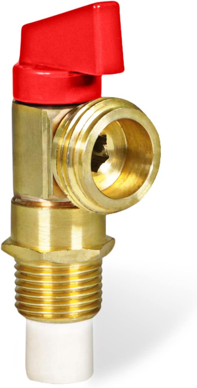 Highcraft 540D Washing Machine Replacement Valve 1/2’’ CPVC Inlet x 3/4’’ MHT by Highcraft