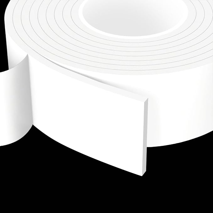 16.4 Feet Foam Weather Stripping Tape, 2 Inch W x 1/4 Inch T, High Density by Unknown