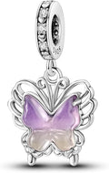 NARMO S925 Sterling Silver Charms Hamsa Charm for Pandora Bracelets Cross Charms for Bracelets Perfume High Heels Dangle Charms Silver Charms for Women