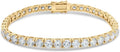 1.0-10 Carats Lab Grown Diamond Tennis Bracelet in 14K Gold, F Color & VS Clarity, Classic Diamond Bracelets for Women, part of our Premium Jewelry Signature Collection.