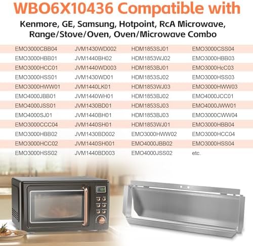 WB06X10436 Microwaves Vent Damper Vent Kit - Image 7