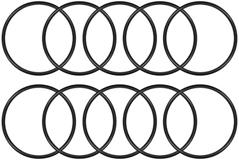 uxcell Nitrile Rubber O-Rings 44mm OD 40mm ID 2mm Width, Metric Sealing Gasket by uxcell