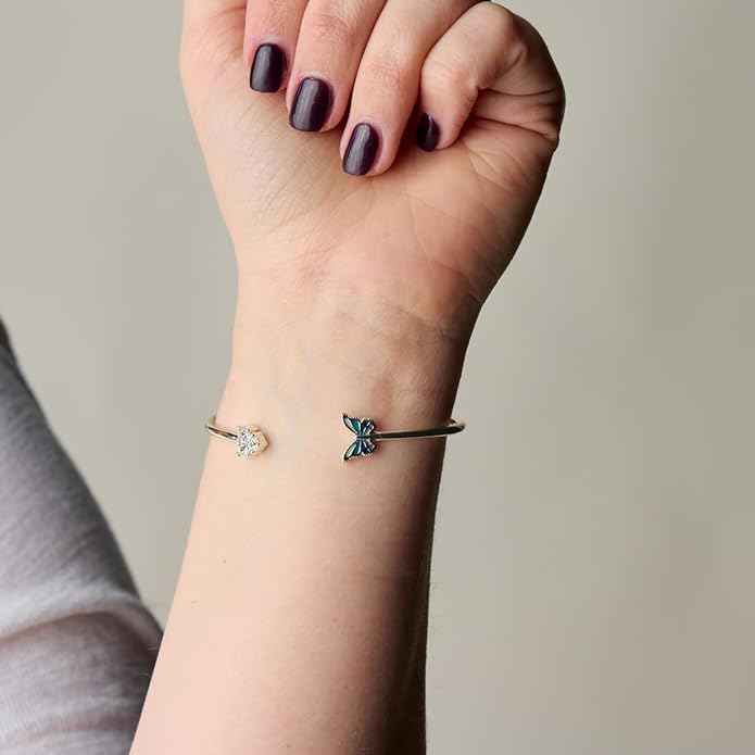 Alex and Ani Butterfly Bracelets