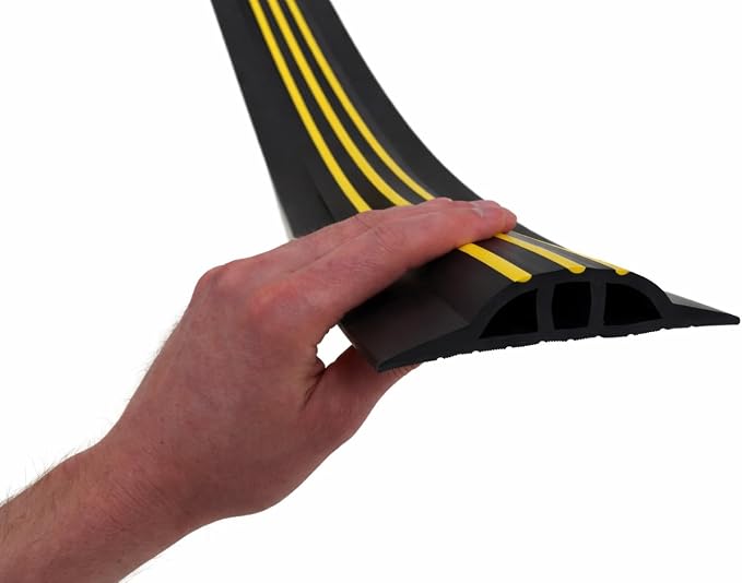 1” High Garage Door Threshold Seal Kit 18'3" Length | Flexible PVC | Complete - Image 2
