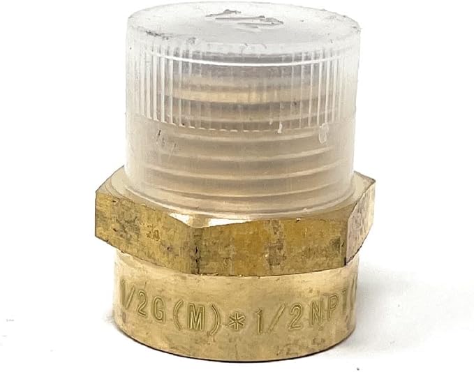 Cascada Lead-Free Brass Adapter, G Thread British BSPP Male to NPT Female | - Image 7