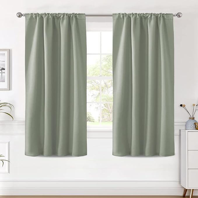 H.VERSAILTEX Blackout Curtains Thermal Insulated Window Treatment Panels Room - Image 2