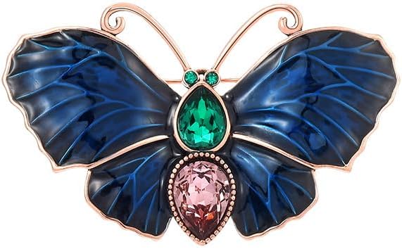 Animal Brooch for Women Girls Rhinestone Animal Brooch Lapel Pin Jewelry Gift for Mom Wife