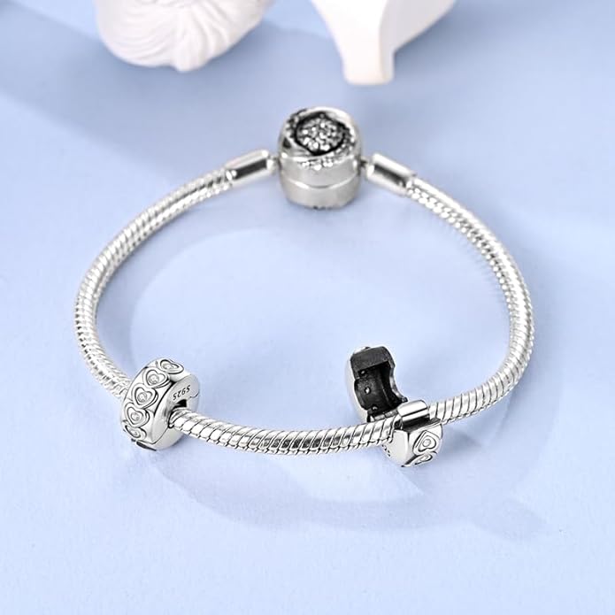 925 sterling silver bracelet necklace pendant, women's jewelry, a charming pendant suitable for matching the original bracelet, perfect for parties, birthdays, and as a jewelry gift