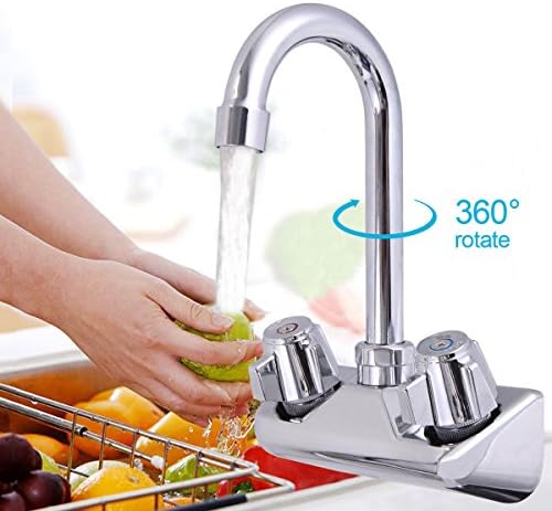 Commercial Stainless Steel Wall-Mount Hand Sink 12 x 12 - Image 4