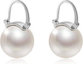 Pearl Earrings for Women 14K Gold Plated Hypoallergenic Pearl Earrings 5A Cubic Zirconia Dangle Earrings Elegant Jewelry