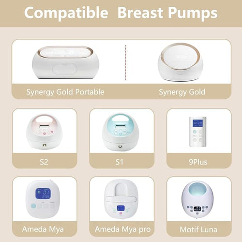 4pack Breast Pump Parts, 2pcs 21mm Flange and 2pcs Duckbill Valves for Spectra/Motif Luna/Amada MYA Breast pumps Parts, for Spectra S2 S1 9 Plus Parts, Replace to Spectra Flange Spectra Duckbill Valve