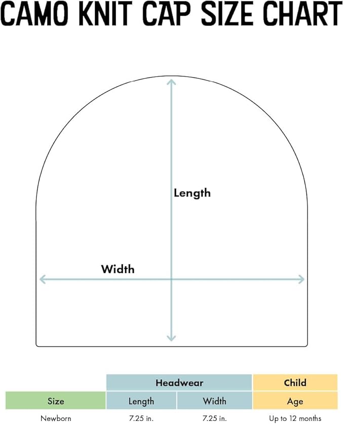 College Baby NCAA Officially Licensed Infant Knit Cap - Embroidered Beanies for Preemies & Newborns (0-3 Months)