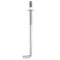 5/8” x 10” Concrete Anchor Bolts L Shaped, Hot-Dip Galvanized by HROMIGRY