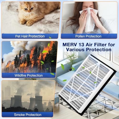 2Pack 12x30x3 MERV13 air Filter Replacement - Image 6