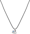 Snake Butterfly Necklace for Women Y2k Irregular Round Bead Pendant Women's Jewelry