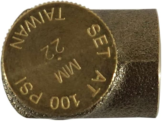 MFG 3/4" Lead-Free Brass Pressure Relief Valve – 100 PSI Water System Safety - Image 4