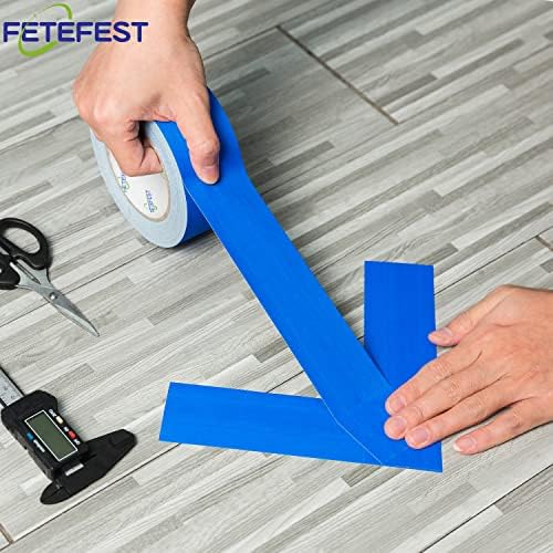 Gaffers Tape Blue Heavy Duty, Non-Reflective, No Residue, Hand Tear, - Image 6