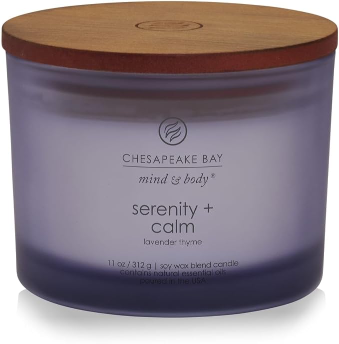 Chesapeake Bay Candle Scented Candle Serenity + Calm Coffee Table Home Décor by ChesapeakeBayFragrance