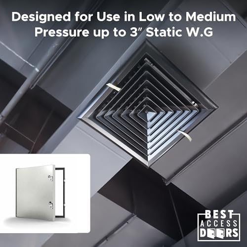 Best 6" x 6" Hinged Duct Access Panel - Image 5