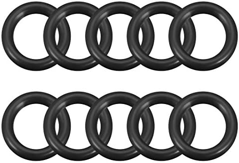 uxcell Nitrile Rubber O-Rings 27mm OD 19mm ID 4mm Width, Metric Sealing Gasket by uxcell