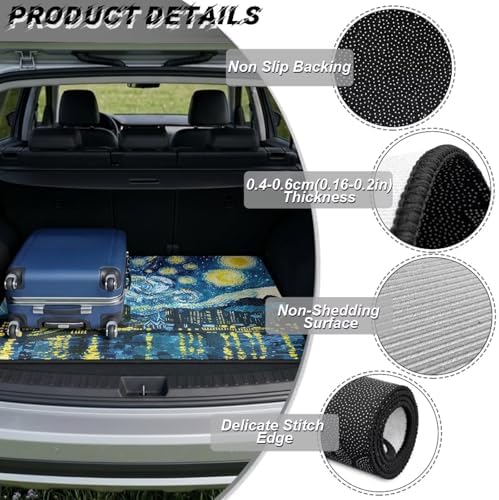 Starry Night Sports Gear Trunk Mat 29"x39" - Image 6