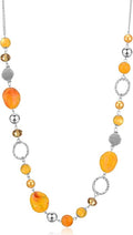 PEARL&CLUB Long Beaded Necklaces For Women - Sweater Chain Fashion Jewelry Necklace Gifts For Women