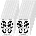 White Car Paper Floor Mats 200PCS Disposable Car Floor Fats by LAIAMER