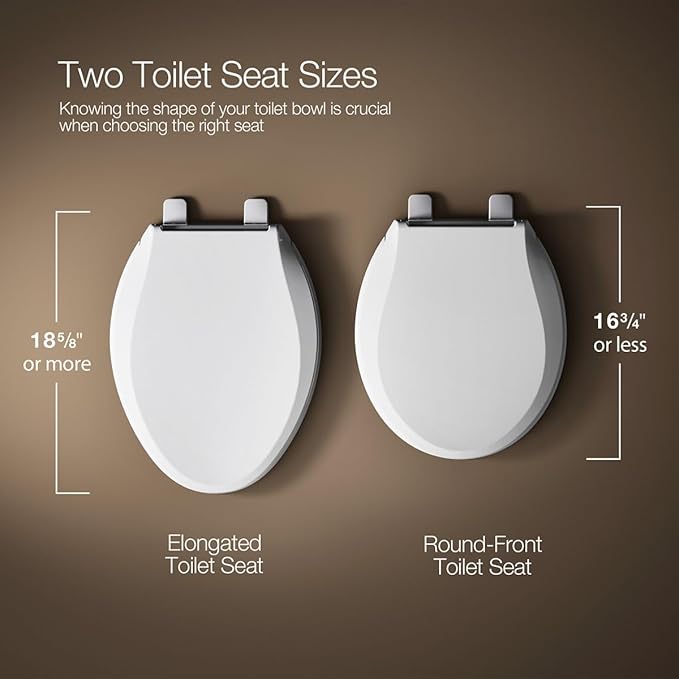 KOHLER 4639-RL-G9 Cachet ReadyLatch Round Toilet Seat Soft Close - Image 3