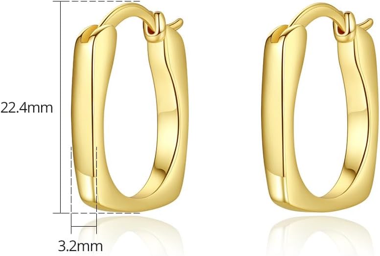 14K Gold U-Shaped Metal Ear Cuff, Stylish & Chic, Modern Design