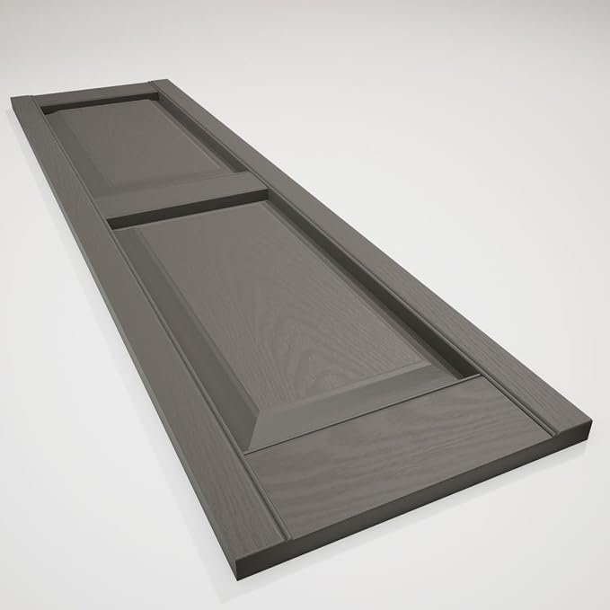 Builders Edge 12 in. W x 67 in. H Builders Edge, Standard Two Equal Panels - Image 7