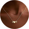 TURANDOSS Valentines Day Gifts for Kids Teen Girls - Dainty 14K Gold Plated Letter A-Z Initial Necklace with Heart, Personalized Jewelry Birthday Valentines Day Gifts for Girlfriend Wife Women