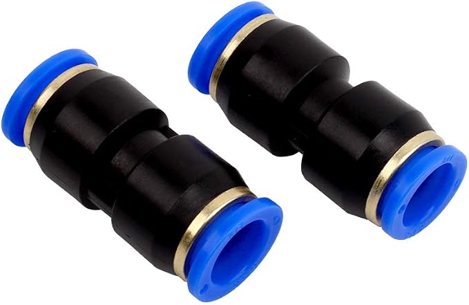 SNS 1/2" Tube OD Plastic Straight Union Pipe Tube Fitting Straight Pneumatic - Image 5