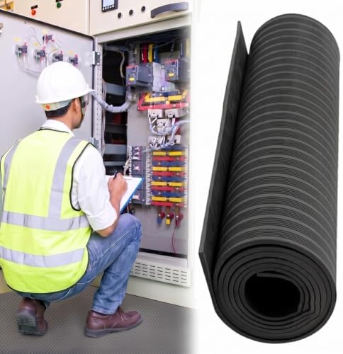 Industrial Electrical Service Floor Mat Roll by Unknown