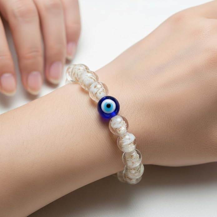 Handmade Glow-in-the-Dark Beaded Bracelet, Luminous Wrist Accessory, Fashion Bracelet for Women, Ideal Gift for Night Events, Parties & Birthdays