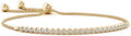 Angara Diamond Tennis Bolo Bracelet in 14K Solid Gold | Natural Diamond Adjustable Chain Bracelet for Women | April Birthstone Jewelry Gift For Women