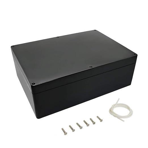 Project Box ABS Plastic IP65 Waterproof Dustproof Electrical Junction Box by LeMotech