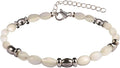 Natural Gem Stone Beaded Bracelets for Women Adjustable Stainless Steel Agate Lapis Tiger Eye Aventurine Rose Quartz