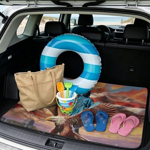 American Statue of Liberty Camping Trunk Mat 29"x39" - Image 2
