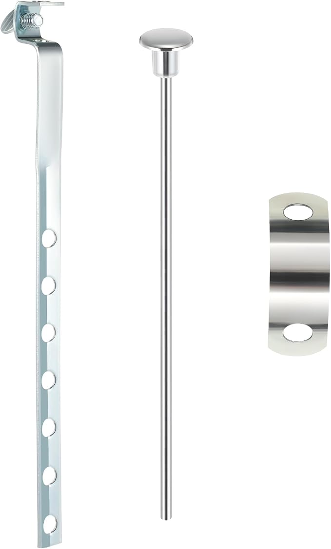 Enhon 1 Pack Lavatory Pop Up Drain Lift Rod, and Spring Clip Kit by Clickhere