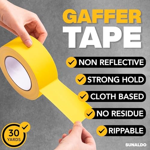 Gaffers Tape Heavy Duty, No Residue - Image 3