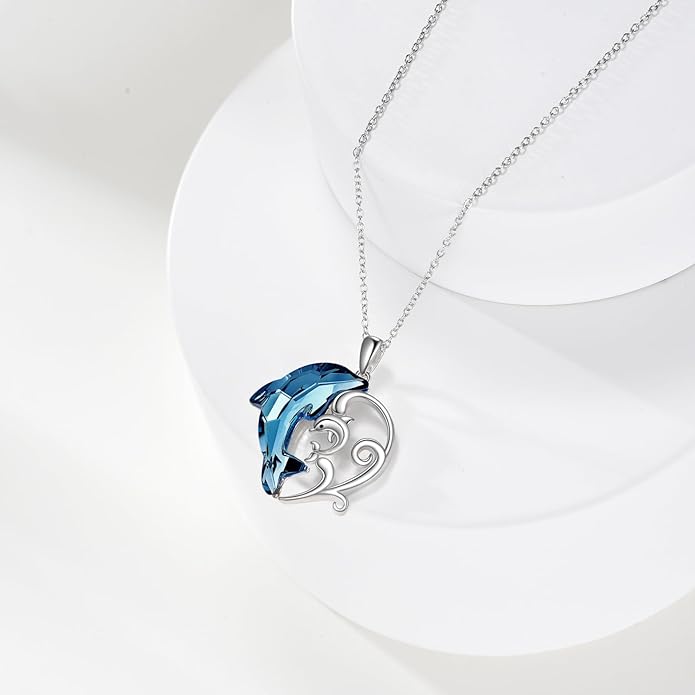 Animal Necklace for Women Necklace 925 Sterling Silver Cute Animal Pendant Necklaces Jewelry Gifts