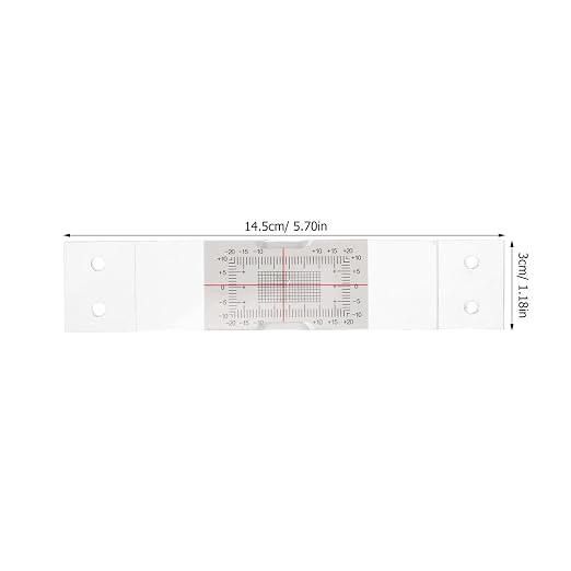 2pcs Portable Acrylic Crack Measuring Gauge - Image 2