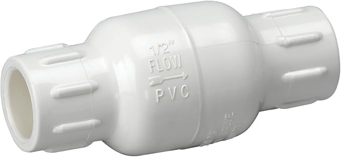 Homewerks VCK-P40-E7B In-Line Check Valve, Solvent x Solvent, PVC Schedule 40 by HomewerksWorldwide