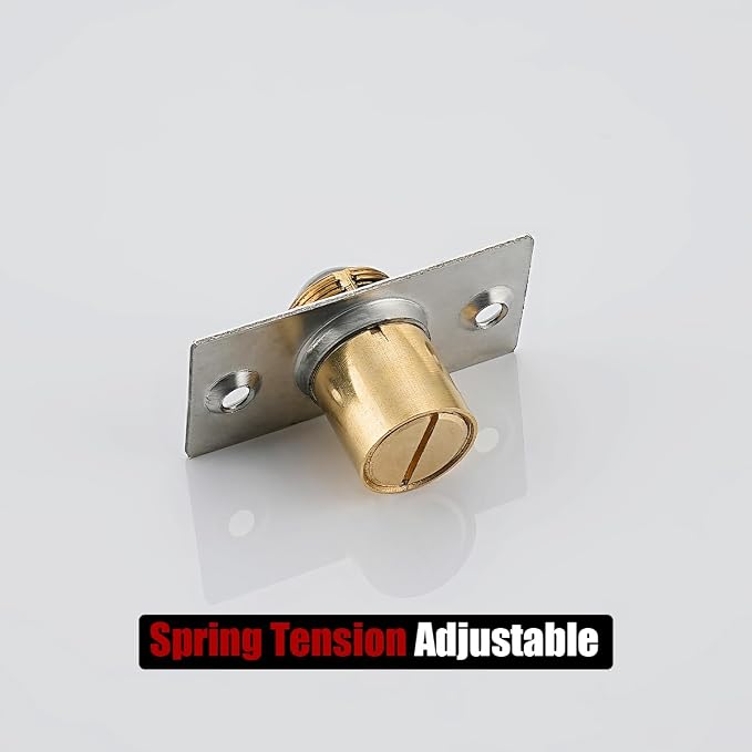 JQK Closet Door Ball Catch Hardware, Stainless Steel Catch Adjustable - Image 7